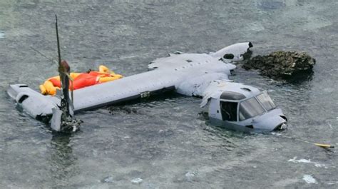 US military grounds Osprey fleet after crash off coast of Japan kills 8 US airmen